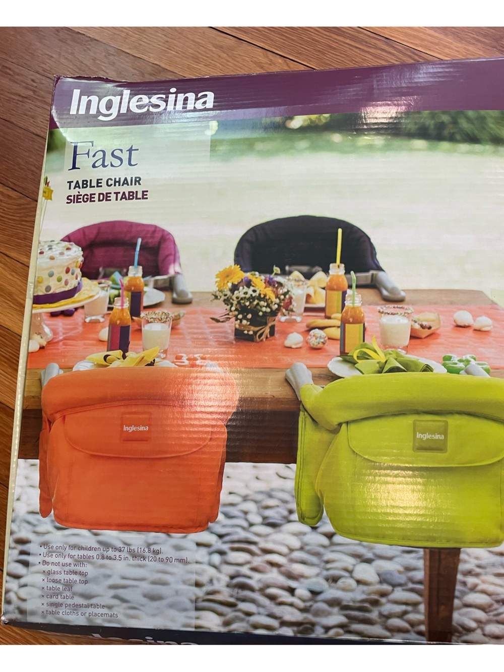 Inglesina Portable Table Chair - Black